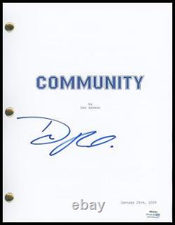 Danny Pudi Community AUTOGRAPH Signed'Abed' Full Pilot Episode Script ACOA