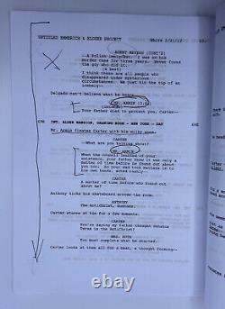 Dark Horse 2012 ABC TV Pilot Movie Script Martin Landau Copy Rare Signed auto
