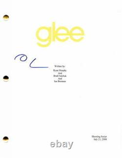 Darren Criss Signed Autograph Glee Full Pilot Script Lea Michele Diana Agron