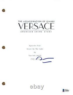 Darren Criss Signed Autograph Versace American Crime Story Pilot Script BAS COA