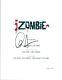 David Anders Signed Autographed iZOMBIE Pilot Episode Script COA AB