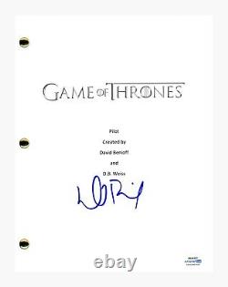 David Benioff Signed Autograph Game of Thrones Pilot Script Screenplay ACOA COA