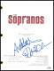 David Chase & Aida Turturro The Sopranos AUTOGRAPH Signed Pilot Episode Script