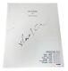 David Chase Signed Autograph The Sopranos Pilot Full Script Screenplay PSA NYC