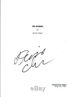 David Chase Signed Autographed THE SOPRANOS Pilot Episode Script COA VD
