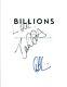 David Costabile & David Levien Signed Autographed BILLIONS Pilot Script COA AB