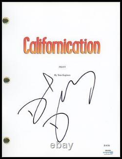 David Duchovny Californication AUTOGRAPH Signed Full Pilot Episode Script ACOA