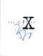 David Duchovny Signed Autographed THE X-FILES Pilot Episode Script COA