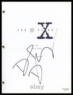 David Duchovny The X-Files AUTOGRAPH Signed Complete Pilot Episode Script ACOA