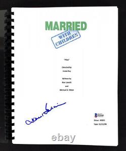 David Garrison (Steve) signed Married. With Children Pilot Script (Beckett COA)