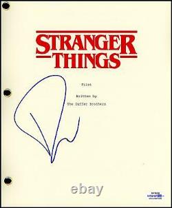 David Harbour Stranger Things AUTOGRAPH Signed Full Pilot Episode Script ACOA