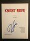 David Hasselhoff Signed Autograph Knight Rider Full Pilot Script K. I. T. T