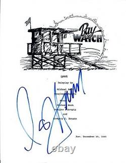 David Hasselhoff Signed Autographed BAYWATCH Pilot Episode Script COA