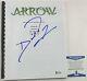 David Ramsey Autographed Arrow Full Pilot Episode Script Signed Diggles BAS COA