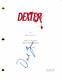 David Zayas Signed Autograph Dexter Full Pilot Script Starring Michael C Hall
