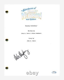 Debi Derryberry Signed Autograph Jimmy Neutron, Boy Genius Pilot Script ACOA COA