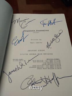 Desperate Housewives Original Pilot Script and Photo Cover Signed with COA