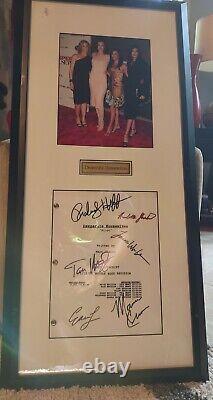 Desperate Housewives Pilot 2004 Script Signed Autographed Custom Framed 15x32