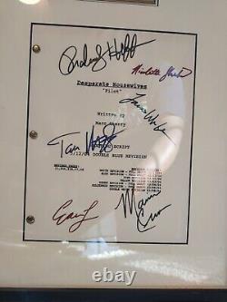 Desperate Housewives Pilot 2004 Script Signed Autographed Custom Framed 15x32