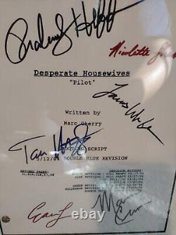 Desperate Housewives Pilot 2004 Script Signed Autographed Custom Framed 15x32