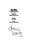 Dominic West Signed Autographed The Wire Pilot Episode Script COA