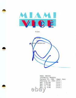 Don Johnson Signed Autograph Miami Vice Full Pilot Script Sonny Corckett Rare