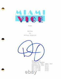 Don Johnson Signed Autograph Miami Vice Full Pilot Script Sonny Crockett