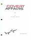 Dylan Taylor Signed Autograph Covert Affairs Full Pilot Script Piper Perabo