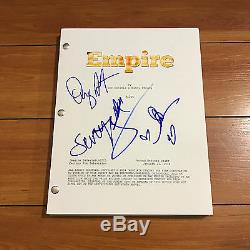 EMPIRE SIGNED FULL PILOT SCRIPT BY 4 CAST MEMBERS withPROOF BRYSHERE Y. GRAY