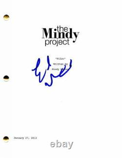 Ed Weeks Signed Autograph The Mindy Project Full Pilot Script Mindy Kaling