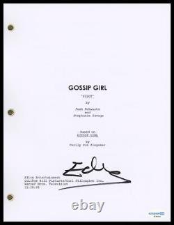 Ed Westwick Gossip Girl AUTOGRAPH Signed Complete Pilot Episode Script ACOA