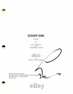 Ed Westwick Signed Autograph Gossip Girl Full Pilot Script Blake Lively