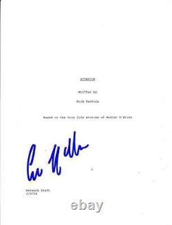 Eddie Kaye Thomas Signed Scorpion Pilot Ep Full 65 Page Script Autograph Coa