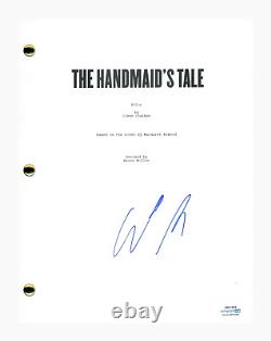 Elisabeth Moss Signed Autographed The Handmaid's Tale Pilot Script ACOA COA