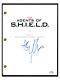 Elizabeth Henstridge Signed Autograph AGENTS OF SHIELD Pilot Episode Script ACOA