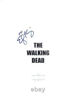Emily Kinney Signed Autographed THE WALKING DEAD Pilot Episode Script COA
