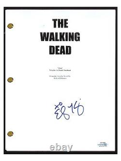 Emily Kinney Signed Autographed The Walking Dead Pilot Episode Script ACOA COA