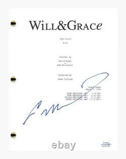 Eric McCormack Signed Autographed Will & Grace Pilot Episode Script ACOA COA