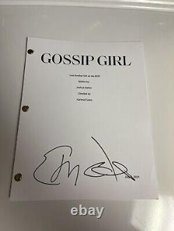 Evan Mock Signed Autographed Gossip Girl Full Episode Pilot Script Rare Aki