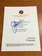 GEOFF JOHNS SIGNED THE FLASH PILOT EPISODE FULL SCRIPT withPROOF GRANT GUSTIN