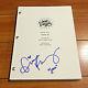 GINA RODRIGUEZ SIGNED JANE THE VIRGIN PILOT SCRIPT with CHARACTER NAME & PROOF PIC