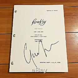 GINA TORRES SIGNED FIREFLY FULL 55 PAGE PILOT SCRIPT withPHOTO PROOF AUTOGRAPH
