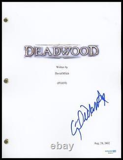 Garret Dillahunt Deadwood AUTOGRAPH Signed Complete Pilot Episode Script ACOA