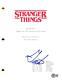 Gaten Matarazzo Signed Autograph Stranger Things Pilot Script Screenplay Beckett
