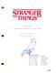Gaten Matarazzo Signed Autograph Stranger Things Pilot Script Screenplay JSA COA