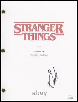 Gaten Matarazzo Stranger Things AUTOGRAPH Signed Pilot Episode Script ACOA
