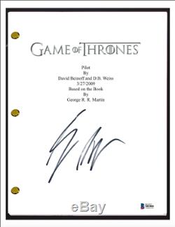 George RR Martin Signed Autographed Game of Thrones Pilot Script Beckett BAS COA