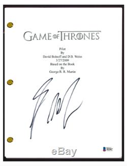 George RR Martin Signed Autographed Game of Thrones Pilot Script Beckett BAS COA
