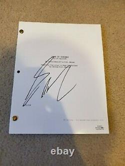 George R. R. Martin Signed Autographed GAME OF THRONES Pilot Episode Script ACOA