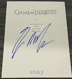 George R. R. Martin Signed Game Of Thrones Full Pilot Ep Script Autograph Coa